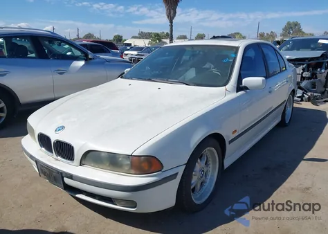 1998 BMW 540Ia z USA, uszkodzony, nr VIN WBADE6324WBW60247